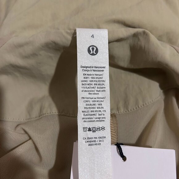 Lululemon Always Effortless Jacket in Trench - Picture 3 of 3